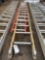 Pair of Fiberglass Single Ladders