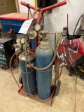 Acetylene Torch Set with Cart