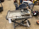 Chicago Electric 10in Tile Saw with Stand