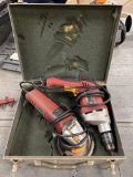 Chicago Electric Hammer Drill and Angle Grinder