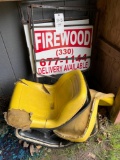 Firewood Sign, Rough JD Seats