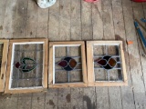 Vintage Stain glass Windows From England