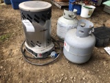 LP heater and 2 tanks