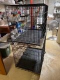(2) Dog Cages