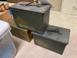 (3) Vintage Ammo Cans