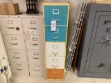 Colorful Metal Filing Cabinet