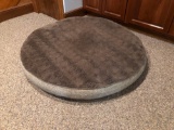 Dog bed, collar and water bowl