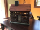 Cabin or barn style bird house