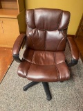 Leather style office chair