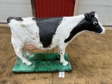 Concrete Cow Statue