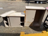 (2) Steel Cabinets