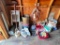Tools, wash board,Mailbox, carpenters bags etc