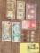 US Proof Set 1987, Liberty Halves, Native American Dollars, Assorted Foreign Coins & Paper Money