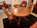 Round Dining Table w/ 3 Chairs