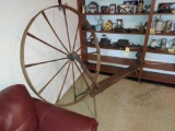 Large Primitive Spinning Wheel