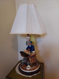 2 Shipbuilder Themed Side Table Lamps