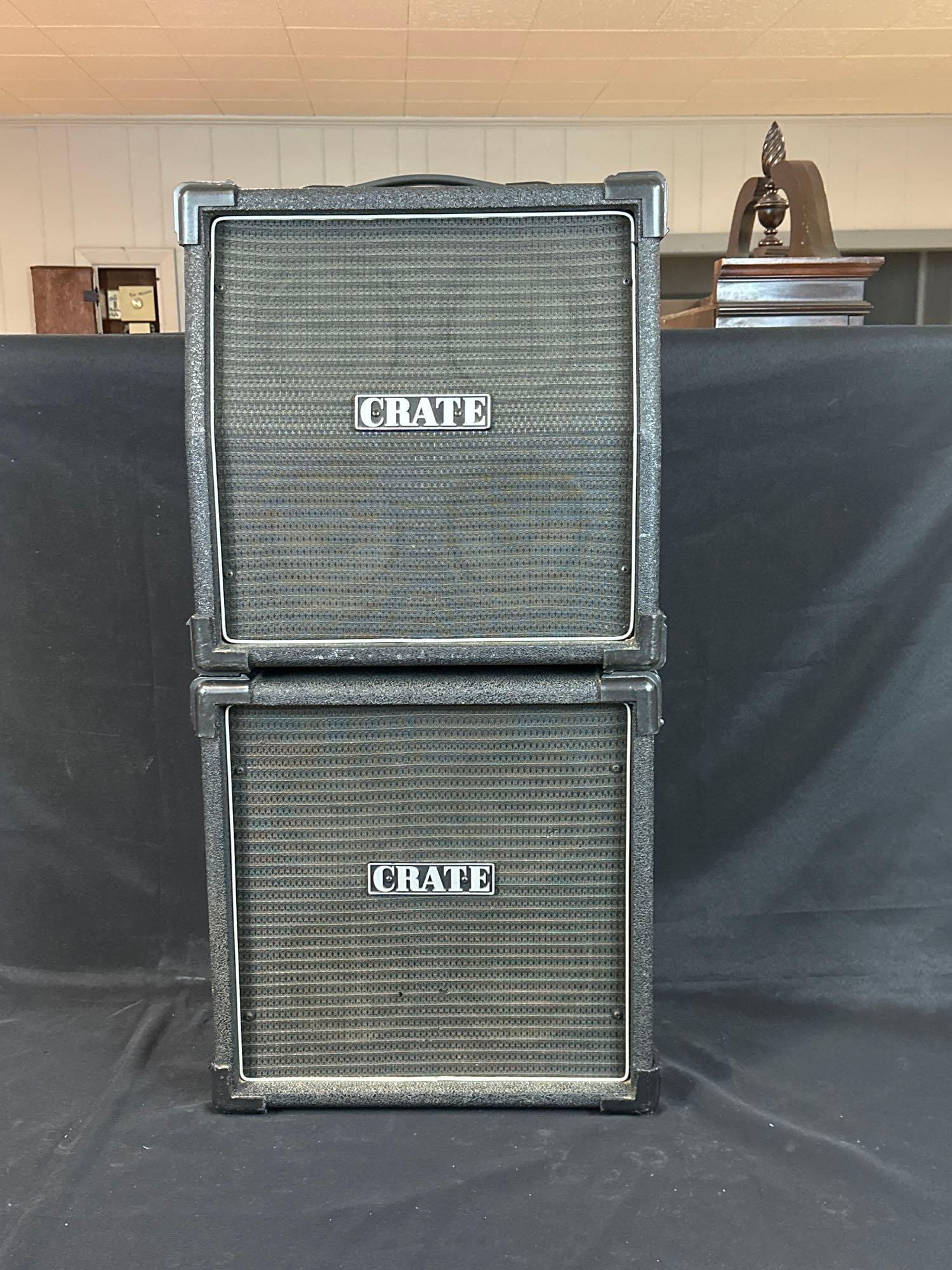 Crate GE 406S and 406R Speaker cabinet set Proxibid