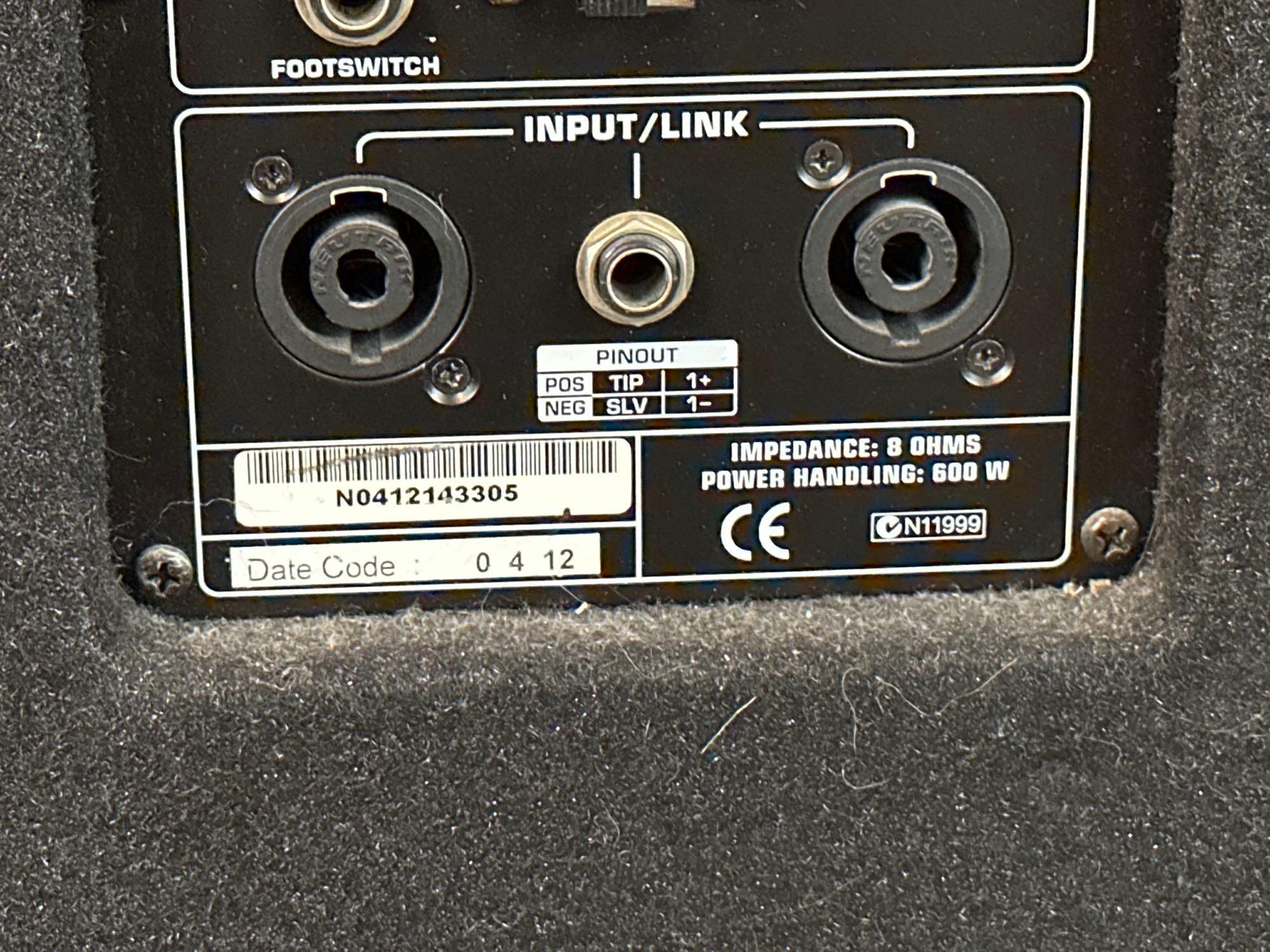 Behringer Ultrabass BB210 Speaker Cabinet | Proxibid