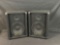 Pair Crate Pro Audio PE10T Speaker Cabinets