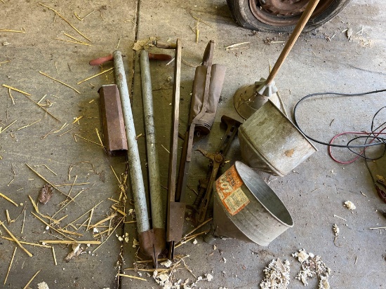 Funnels, Vintage Corn Seeder