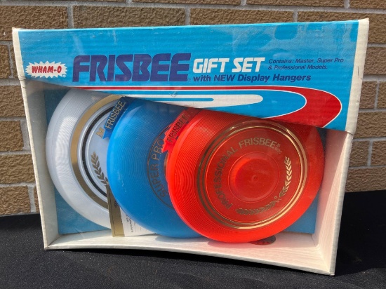 Vintage Wham-o Frisbee Gift Set New In Box