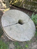 Large Mill Stone with Steel Band