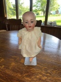Bisque Germany 151 8 1/2 Blinking Doll