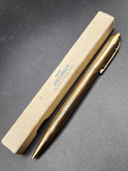 Vintage solid 14k gold Skyline pencil by Eversharp in box