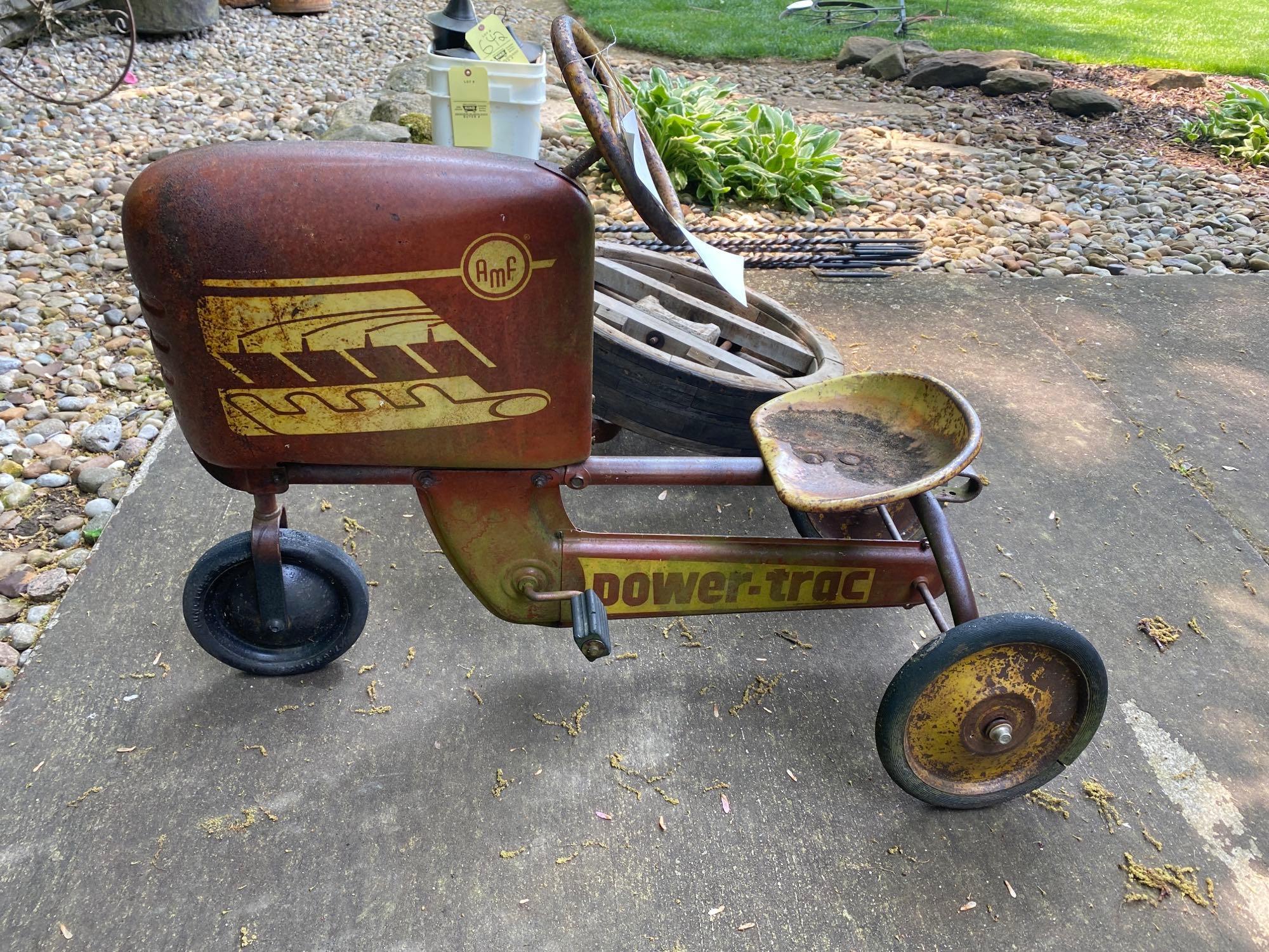 AMF Power Trac Pedal Tractor | Proxibid