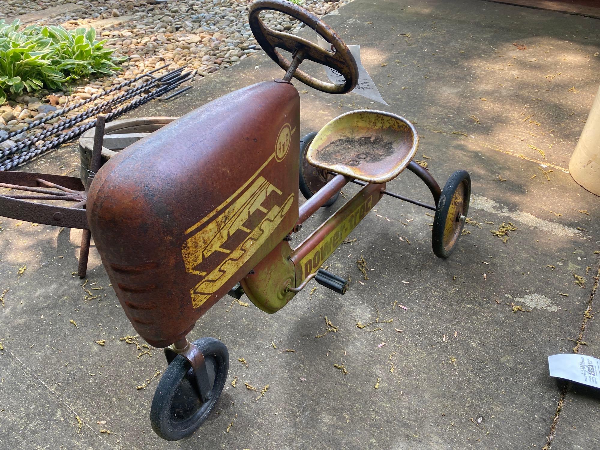 AMF Power Trac Pedal Tractor | Proxibid