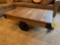 Industrial Cart Style Coffee Table
