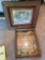 Vintage Print and Lady Picture With Ornate Frames