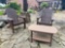 (2) Berlin Gardens Outdoor Chairs And Table