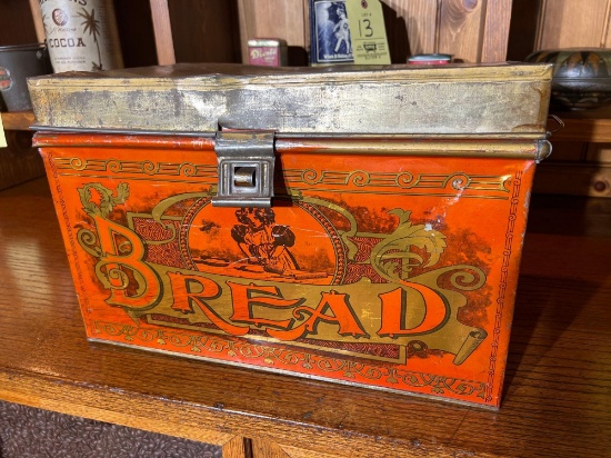 Vintage Bread Tin Box