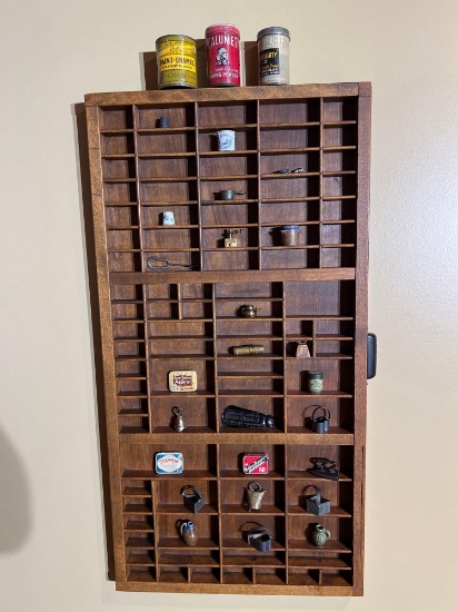 Printers Drawer with Miniatures