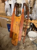Vintage Wood Sled