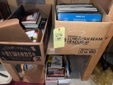 Assorted Books, Records, Casettes