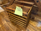 Vintage Wood Egg Crate
