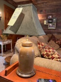 Decorative Crock Table Lamp