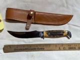Case XX Fixed 6 inch Blade with Stag Handle