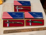(3) Case XX Kentucky Bicentennial Knives Bid x 3