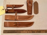 (5) Case Sheaths and (2) Unmarked Sheaths
