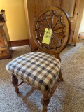 Upholstered Wood Chair