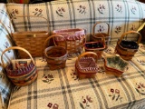(9) Assorted Longaberger Baskets