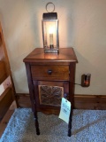 Small Cabinet with Lantern Light