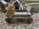 Vintage Wagon, Decorative Bucket