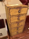 Vintage Small 5 Drawer Cabinet