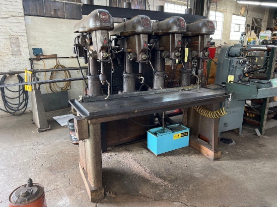 Delta Rockwell 4 Spindle Drill Press with Work Table