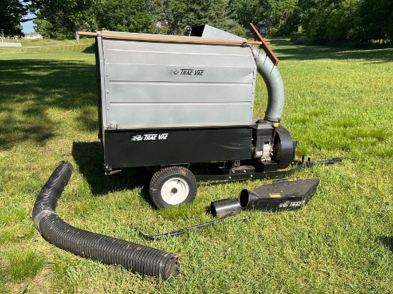 Trac Vac Pull Behind Lawn Vacuum