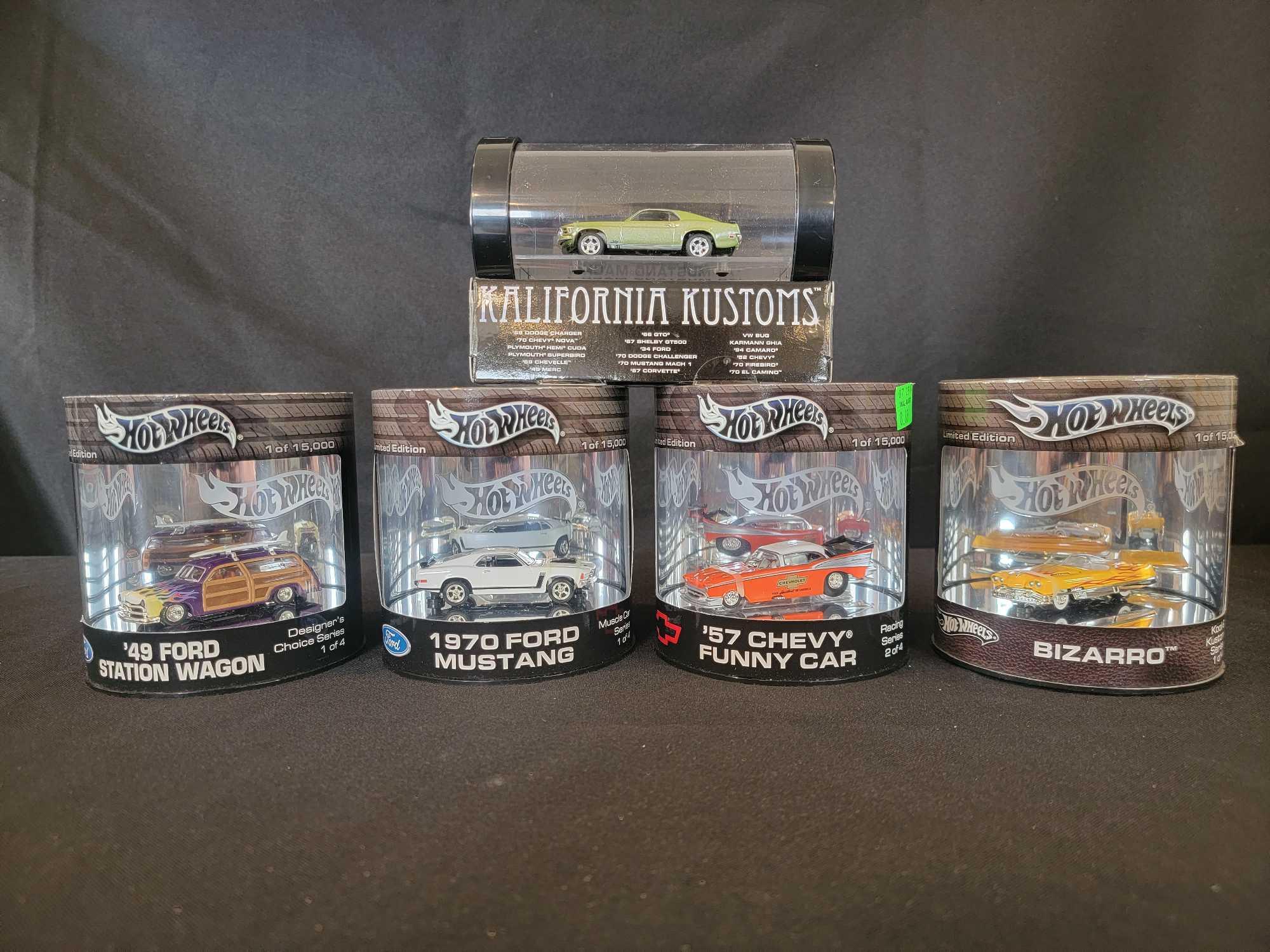 No195.ホットウィール Kalifornia Kustoms まとめ売り 5 Hot Wheels Cars MIB Round Boxes Kalifornia | Proxibid